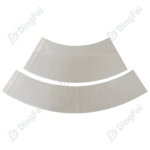 Traffic Cone Collars - 2 Piece Sets No Pattern Adhesive White PVC Traffic Cone Cover Sleeves